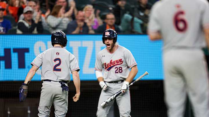 Auburn wins two of three in the State Farm College Baseball Showdown Auburn wins two of three in the State Farm College Baseball Showdown