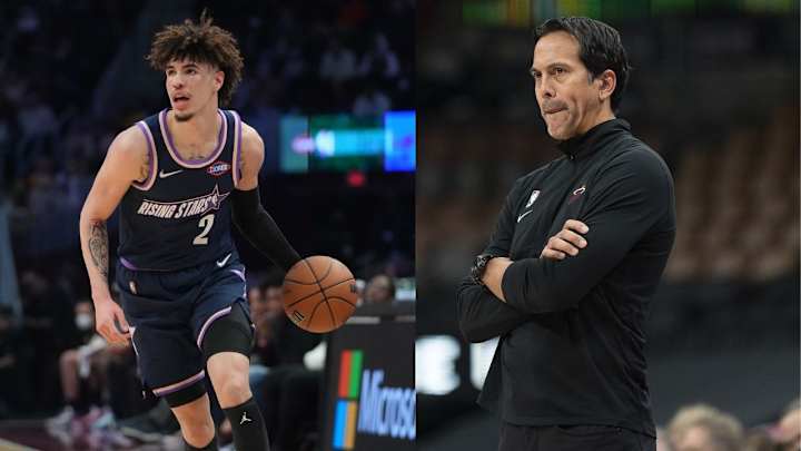 Erik Spoelstra Offers Thoughts on LaMelo Ball
