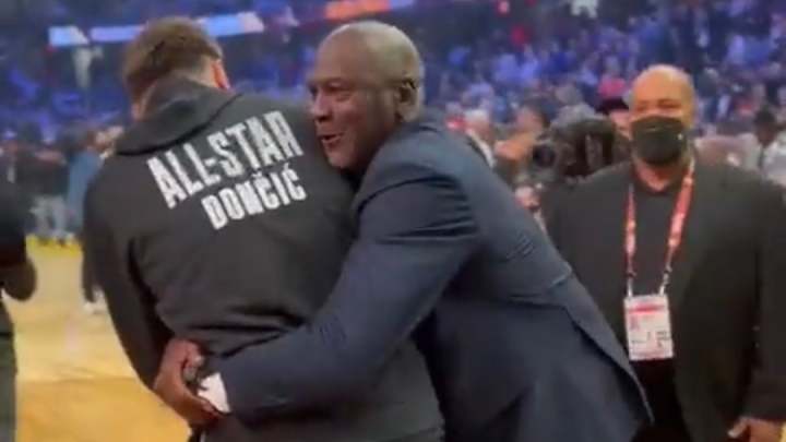 WATCH: Michael Jordan Wholesome NBA All-Star Moment with Luka Doncic WATCH: Michael Jordan Wholesome NBA All-Star Moment with Luka Doncic