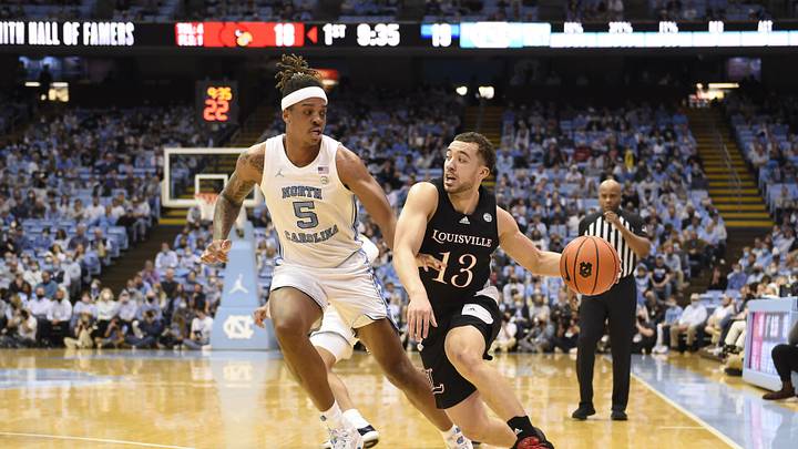 Louisville Falters Down Stretch at North Carolina