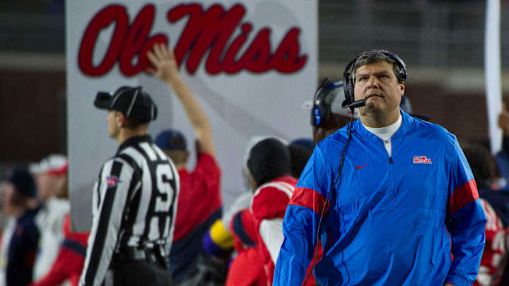 Former Ole Miss Coach Matt Luke Steps Down at Georgia