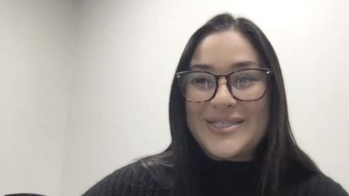 WATCH: Former Oklahoma Slugger Lauren Chamberlain Zoom