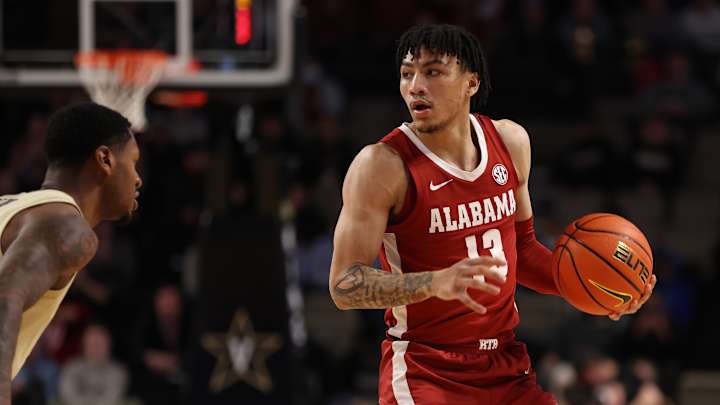 No. 24 Alabama Basketball Bounces Back to Overcome Vanderbilt, 74-72