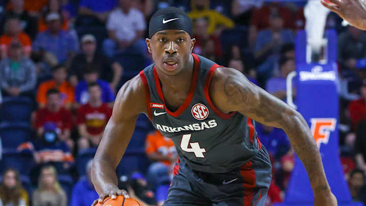 WATCH: Razorbacks' Davonte Davis on Stopping Losing Streak at Florida