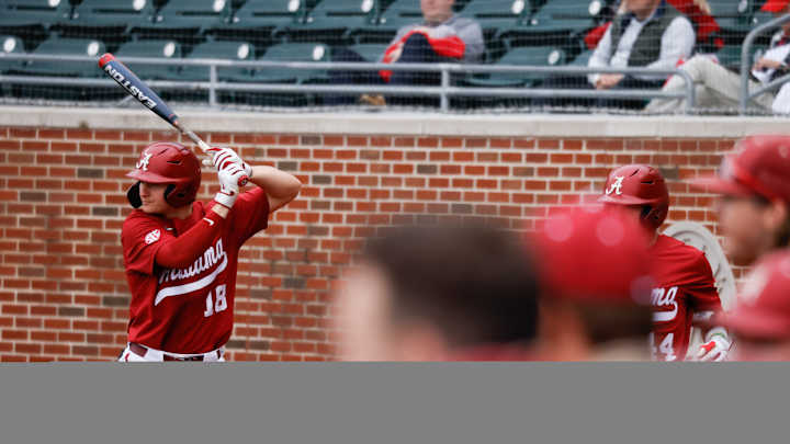 Alabama Baseball Outdone by Texas in Game Two, 2-0