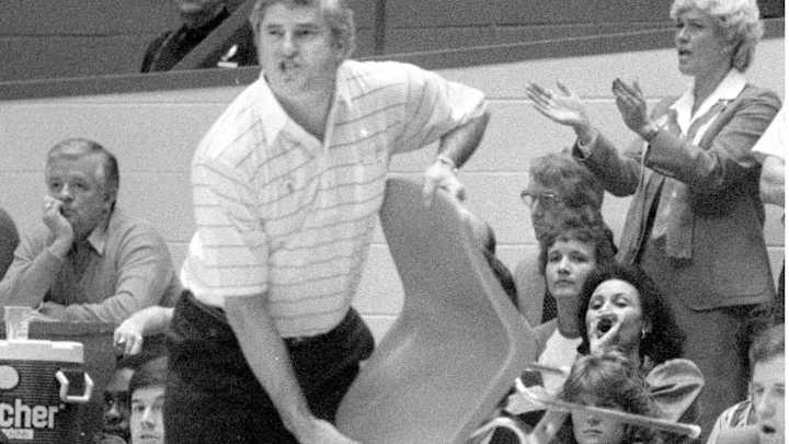 Happy 37th Anniversary to Bob Knight and All You Chair-Throwers Out There