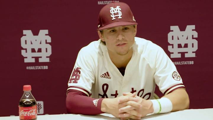 Watch: Mississippi State Baseball Players Talk 17-1 Win Over UAPB