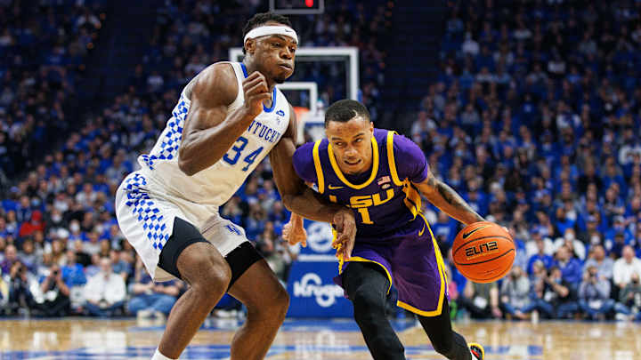 Report: LSU Loses Second Half of Starting Backcourt to NCAA Transfer Portal