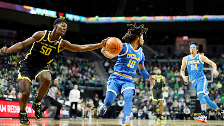 UCLA Men's Basketball Goes Cold From Deep, Drops Season Series to Oregon