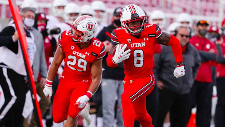 Clark Phillips III with two INT's for Utes against Beavers