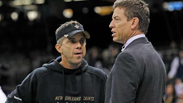 Cowboys 'Fingerprints': Troy Aikman No. 1 FOX Replacement? Saints Ex Coach Sean Payton