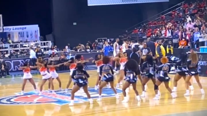 Watch: Lincoln and Livingstone Cheerleaders Half-Court 'Bring It On' Showdown at CIAA Tournament