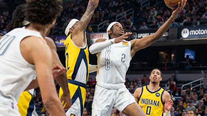 Gilgeous-Alexander Drops 36, Thunder Down Pacers in Overtime