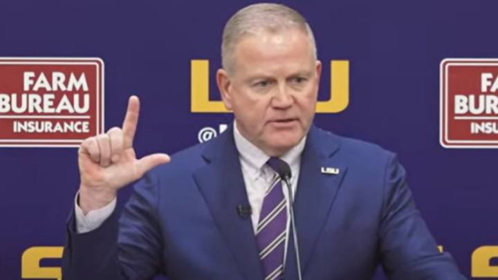 LSU football coach Brian Kelly's comments go viral: "We can't play any worse than that"
