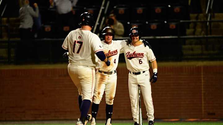 Auburn baseball wins weekend series versus Yale