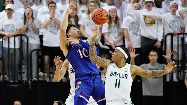Kansas Falls on the Road to Baylor 80-70