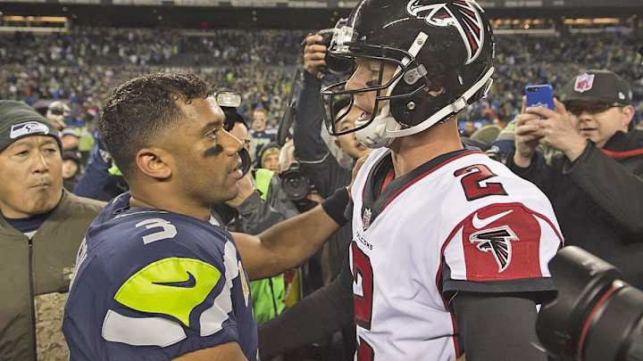 Russell Wilson Blockbuster: Can Falcons Cash In with Matt Ryan Trade? Russell Wilson Blockbuster: Can Falcons Cash In with Matt Ryan Trade?