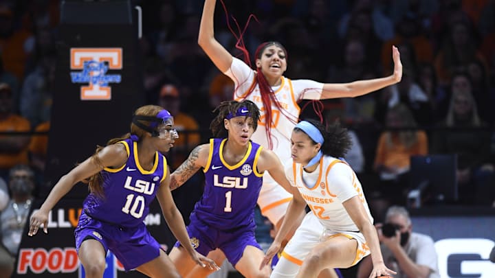 Lady Vols Fall Short to No. 8 LSU, Suffer Second Home Loss of the Season