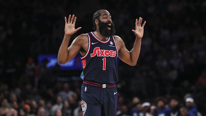 James Harden Shrugs Off Critics Following Win Over Knicks James Harden Shrugs Off Critics Following Win Over Knicks