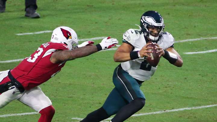 Jalen Hurts' Running Ability is Eagles' Safety Net Jalen Hurts' Running Ability is Eagles' Safety Net