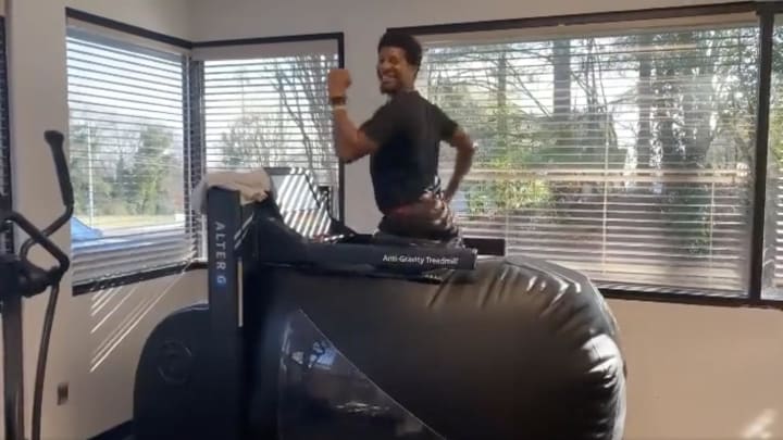 Jameis Winston's Latest Rehab Video Shows Him Running