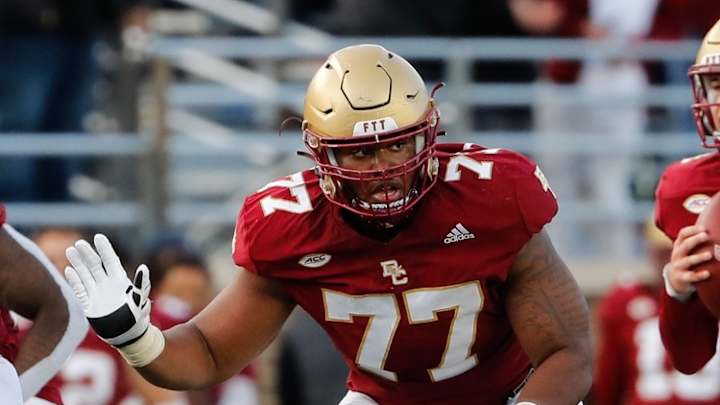 Bengals Talked With Boston College Offensive Lineman Zion Johnson