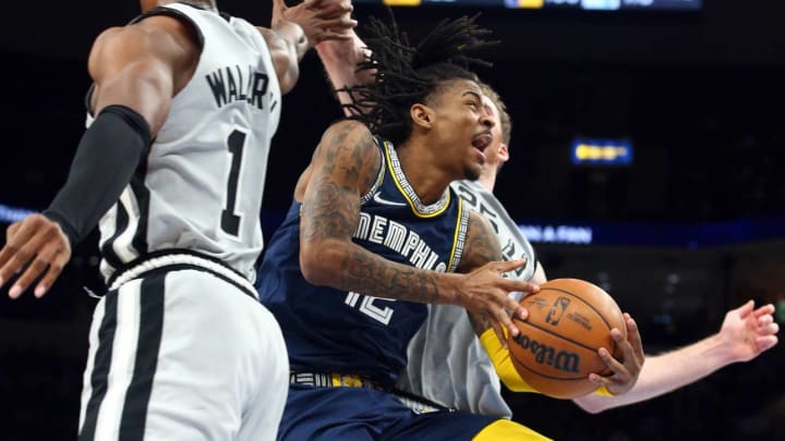 Ja Morant Drops 52 In Win Over Spurs, Tops Career-High in Back-To-Back Games Ja Morant Drops 52 In Win Over Spurs, Tops Career-High in Back-To-Back Games