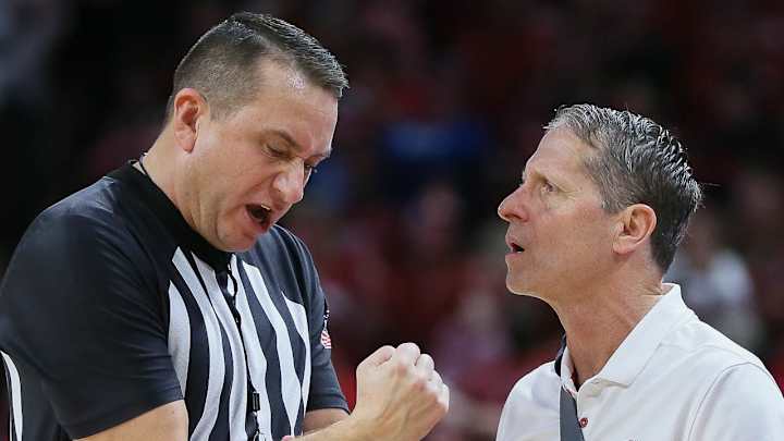 IN PHOTOS: Eric Musselman in Razorbacks' Win Over Kentucky