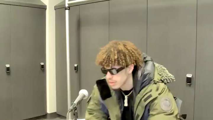 WATCH: LaMelo Ball Postgame vs Bucks