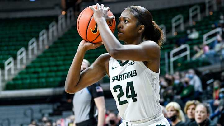 Michigan State's Nia Clouden named first-team All-Big Ten by media, coaches