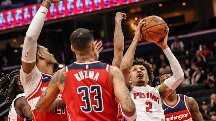 Pistons Battle, Come Up Short Against Washington