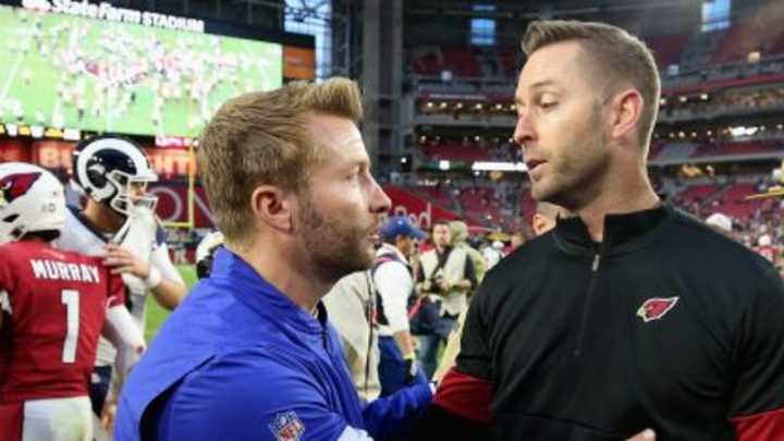 Kliff Kingsbury, Other USC Coaches Attend Rams Practice