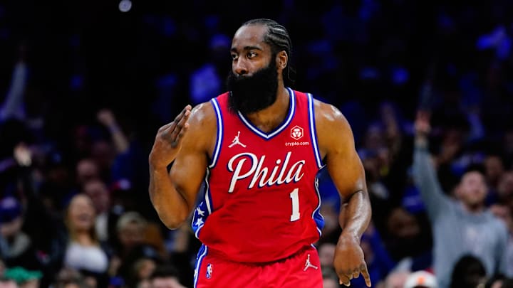 James Harden Drops 26 Points in Debut in Philadelphia as 76ers Top Knicks