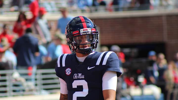 Ole Miss' Matt Corral Falls Out of First Round of NFL Draft