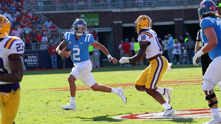 Dan Orlovsky: Ole Miss QB Matt Corral 'Athletic R-P-O Wizard' Dan Orlovsky: Ole Miss QB Matt Corral 'Athletic R-P-O Wizard'