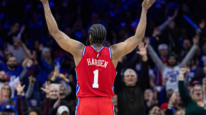 James Harden Felt the Love From Sixers Fans in Philly Debut James Harden Felt the Love From Sixers Fans in Philly Debut