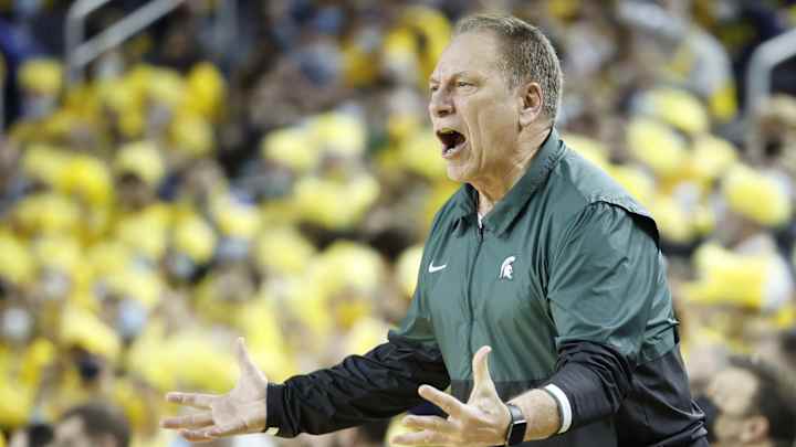Everything Tom Izzo said after Michigan State's loss at Michigan