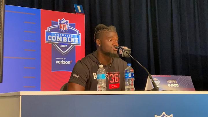 David Ojabo's Career is "Just Getting Started" and Could Begin with Eagles David Ojabo's Career is "Just Getting Started" and Could Begin with Eagles