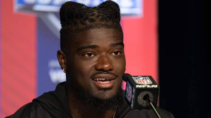 Chargers Met With Michigan OLB David Ojabo at NFL Combine