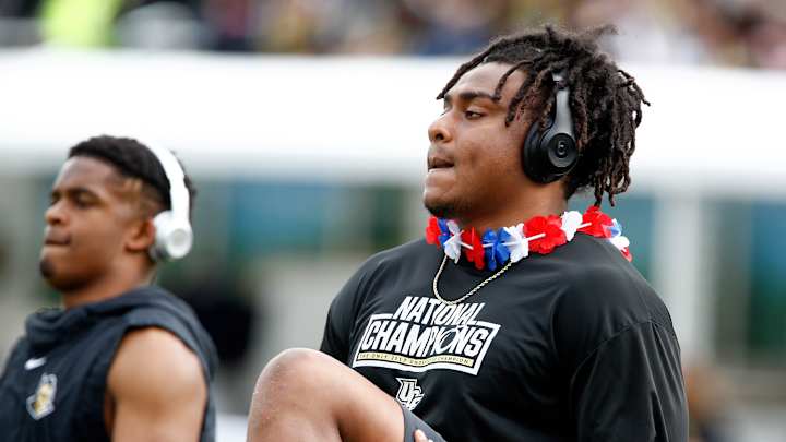 NFL Draft: Will Falcons Take Richie Grant's College Teammate Kalia Davis? NFL Draft: Will Falcons Take Richie Grant's College Teammate Kalia Davis?