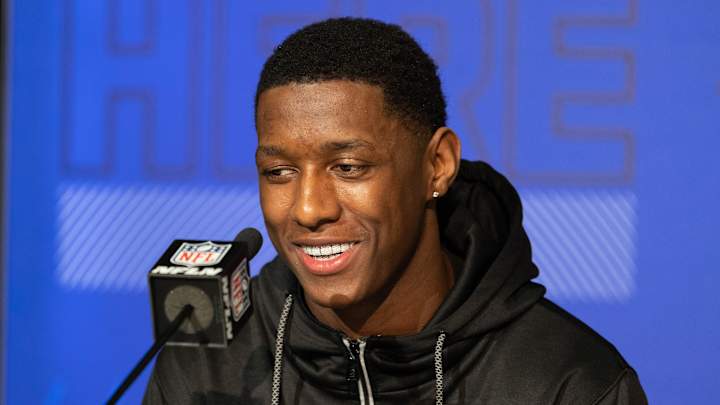 Chargers Met With Cincinnati CB Sauce Gardner at NFL Combine