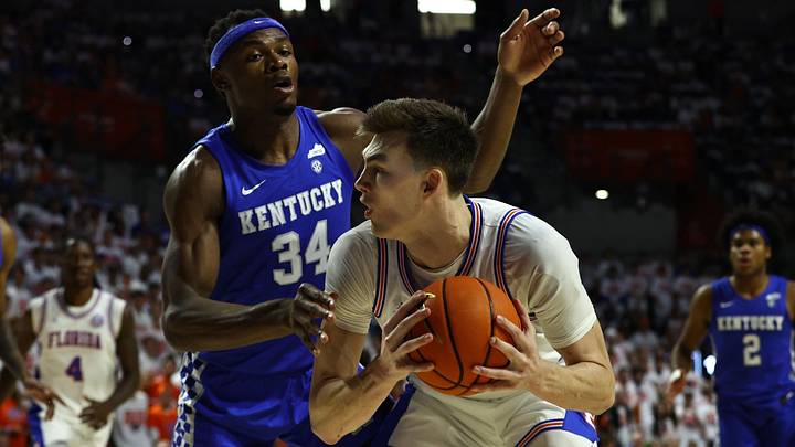 Florida Gators Fail to Contain Oscar Tshiebwe; Lose to Kentucky at Home 71-63