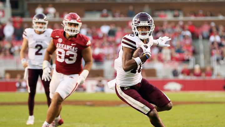 Mississippi State WR Makai Polk Receives Late-Round Grade in WR Rankings