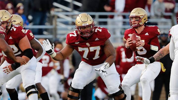 NFL Scouting Combine Spotlight: Boston College G Zion Johnson NFL Scouting Combine Spotlight: Boston College G Zion Johnson