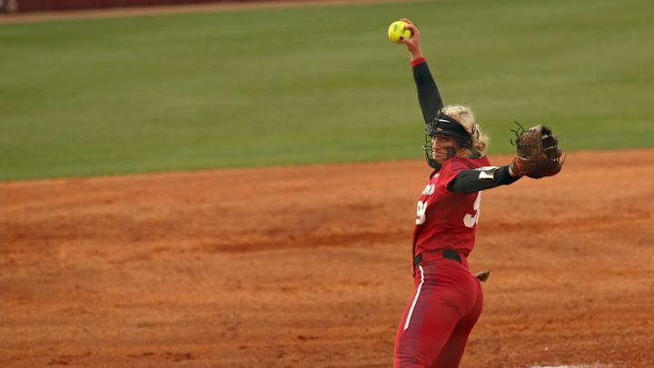 Oklahoma Softball: Jordy Bahl Silences Texas to Open Series With a Win