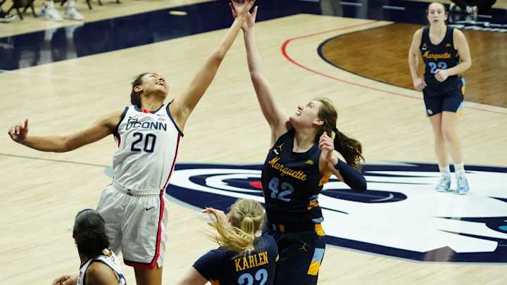 WBB charges into Big East final with dominant win over Marquette