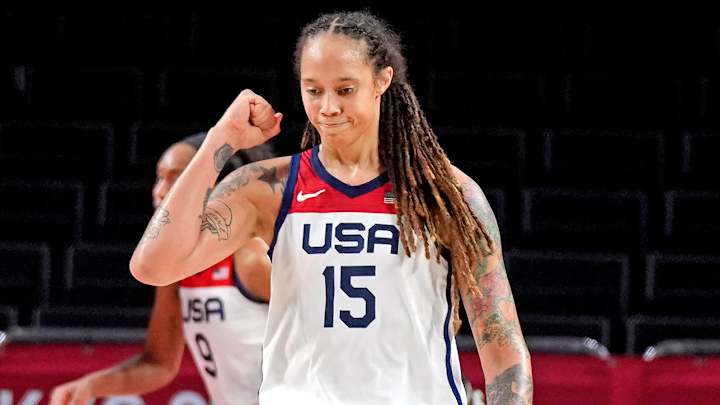 Russian State TV Releases Booking Photo of Brittney Griner in Police Station