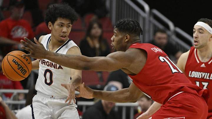 How to Watch Louisville Cardinals vs. Virginia Cavaliers: Live Stream, TV Channel, Start Time
