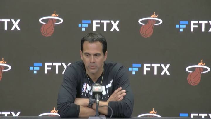 VIDEO: Miami Heat's Erik Spoelstra Gives Thoughts On Haywood Highsmith