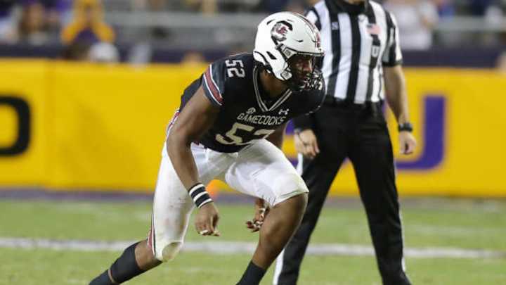 Raiders NFL Draft Prospect: Kingsley Enagbare, South Carolina Raiders NFL Draft Prospect: Kingsley Enagbare, South Carolina